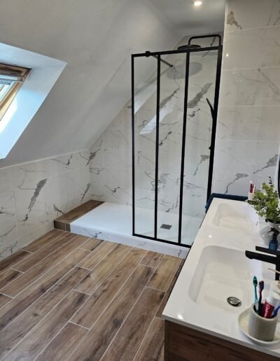 Photo d'une renovation de salle de bain sur lens